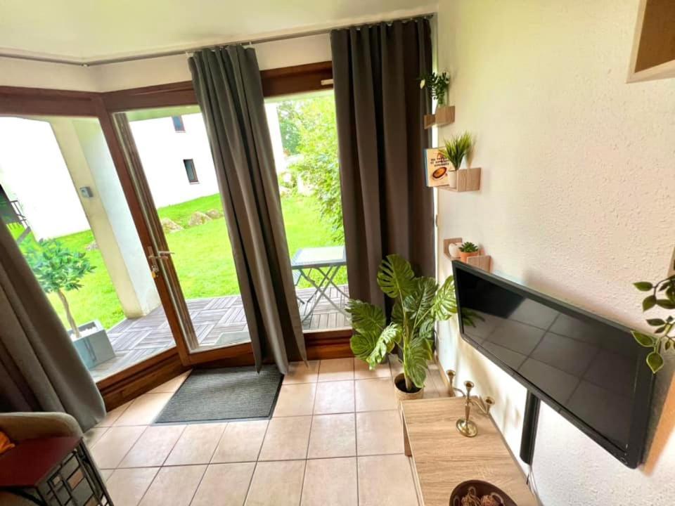 Joli Studio Cosy, Vue Magnifique Et Terrasse Privee Gérardmer Extérieur photo